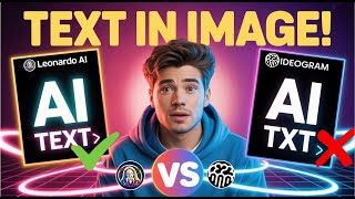 Leonardo AI vs Ideogram – Which AI writes text in images better?