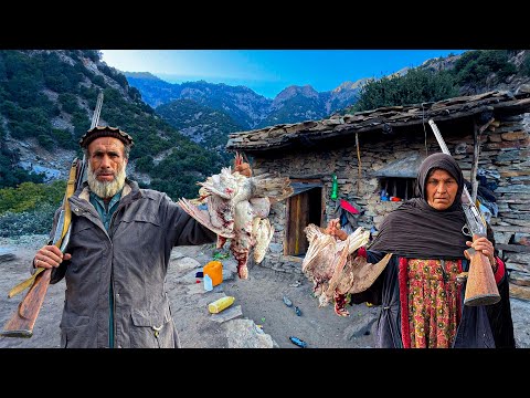 Rustic Mountain Lifestyle in Afghanistan’s Countryside - Daily Life, Hunting & Traditional Cooking 