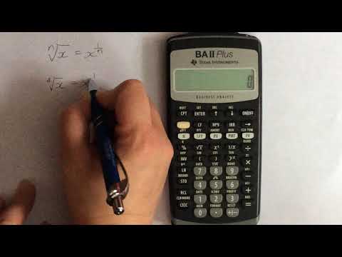 BAII Plus Calculator Tutorial: nth Root (for Geometric Mean)
