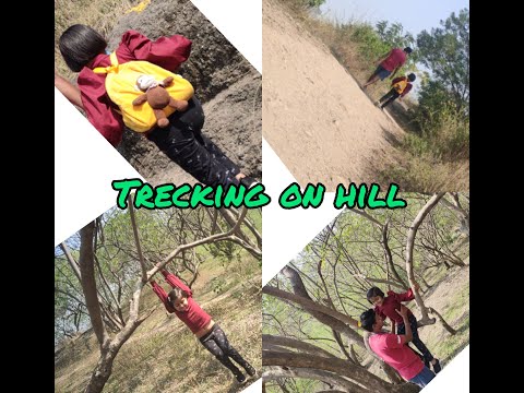 #Trecking on hill