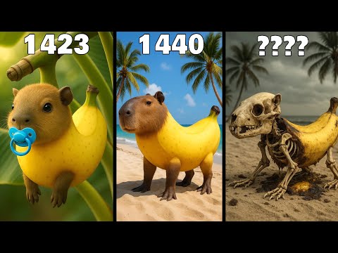 Evolution of Capybarelli Bananalelli - Italian Brainrot
