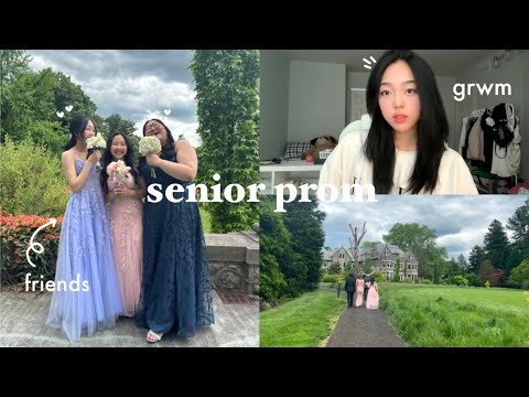 [VLOG] senior prom grwm 🎀