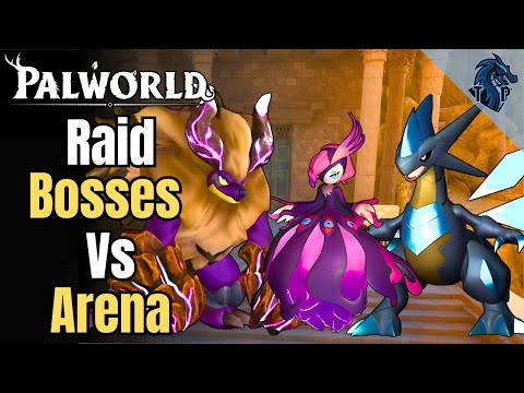 Testing Raid Bosses in Palworld Arena - Can They Win?