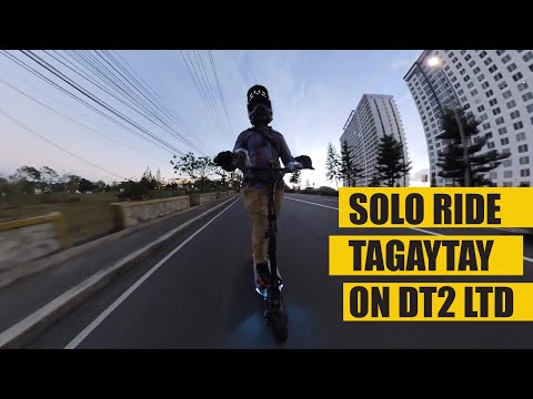 Solo Ride at Tagaytay on Dualtron 2 Limited using Insta360OneX2