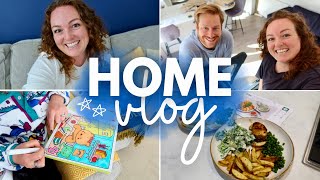 HOME VLOG! 🏡 we bought a treadmill! 🏃‍♀️‍➡️ bedroom updates, colouring, F1 weekend & try-on haul ✨