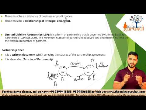 What Is Partnership | Features Of Partnership | Types Of Partnership | Partnership Deed | LLP