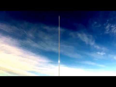 First flight of my Dr. Zooch SLS rocket - 2/26/15