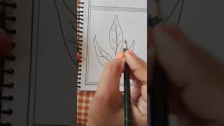 How to draw from alphabet I | Leaf from alphabet '' I ''