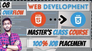 Html + CSS Tutorial Overflow Property in CSS 3 Web Development Course