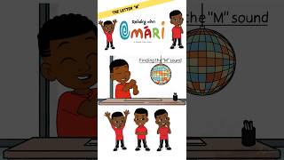 The Letter "M" 🐭 | Reading With Omari  ✏️ #LetterM #Phonics #EarlyLiteracy #AlphabetLearning