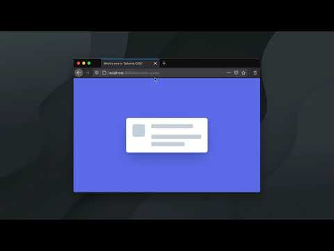 Animations – What's new in Tailwind CSS