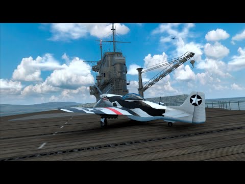 High in the skies (WarPlanes battle over Pacific) part 1/??? Motion sickness warning.