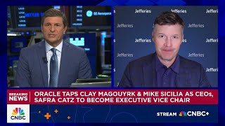 Jefferies' Brent Thill: Oracle has tapped the right people to take over