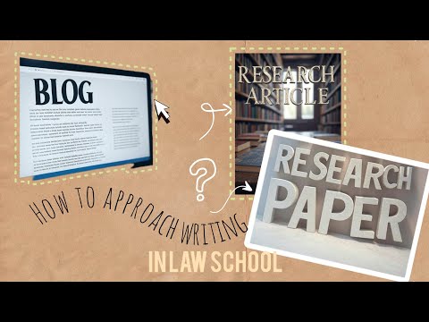 Guide to writing Blogs, Articles and Research Papers for Law students #publish #thegavelhub