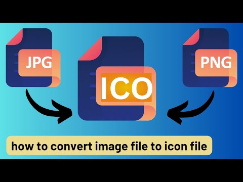 how to convert image to icon file | convert any image (jpg, jpeg, png) to icon image | image to icon