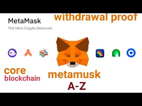 #CORE coin withdrawal proof in metamusk blockchain wellet.....web3 tacnology..