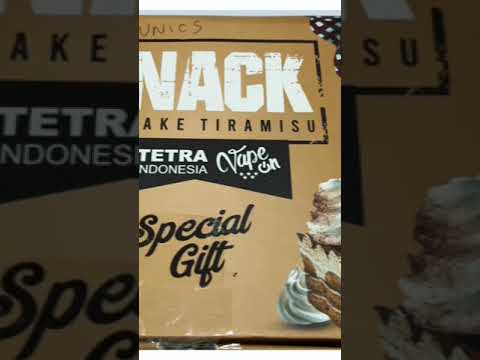 Liquid SNACK V4 Cake Tiramisu by Tetra Indonesia x Vape On