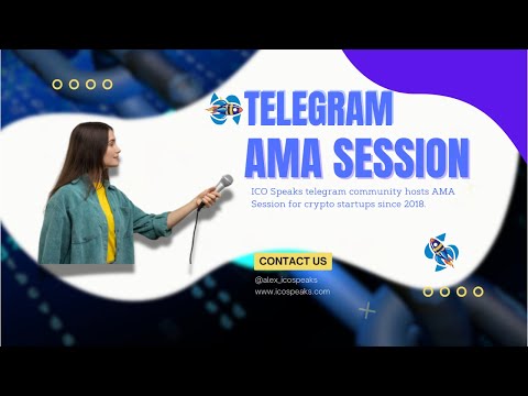 ICOSpeaks AMA Session | Ask Me anything in ICOSpeaks | telegram AMA