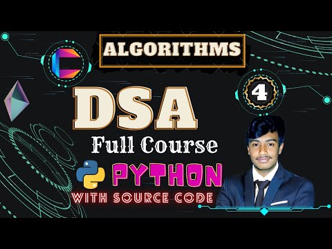 DSA Full Course Using Python || Lesson 04 - Algorithms || Code Explorer