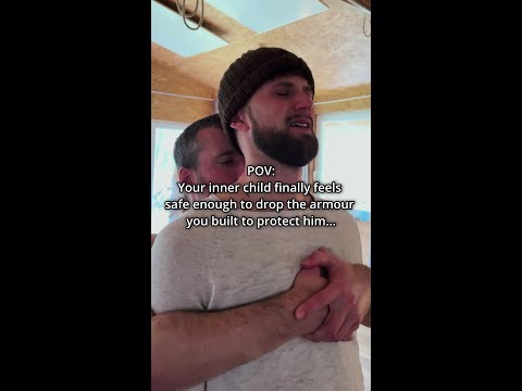 When the inner child feels safe enough to come out