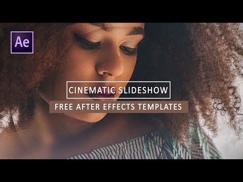 Free Cinematic Parallax Slideshow Template | Quick Fix | The Effects Guy