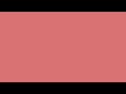 4K – Coral Red Bliss | Abstract Solid Color Loop (No Sound)