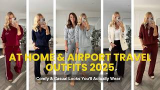 At Home & Travel Outfits 2025. Comfy Casual Looks For Everyday with Stylist Melissa Murrell