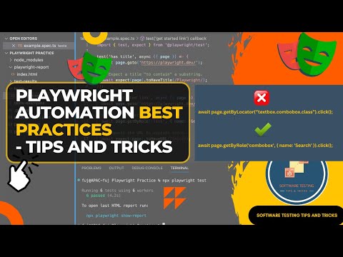 Playwright Automation Best Practices - Tips and tricks