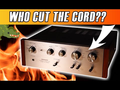 The Pioneer SA-500A Amplifier: A Simple Fix You Can Do Yourself!