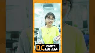 Digital Marketing Student's Testimonial @digitalcollege_  #digitalmarketing #offlinetraining