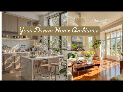 “Luxury Sunlit Home Ambiance Tour | Elegant Arched Interiors & Stylish Living Space”