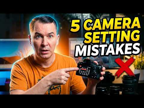 5 Camera Setting Mistakes Every Beginner Makes | Photography Lesson