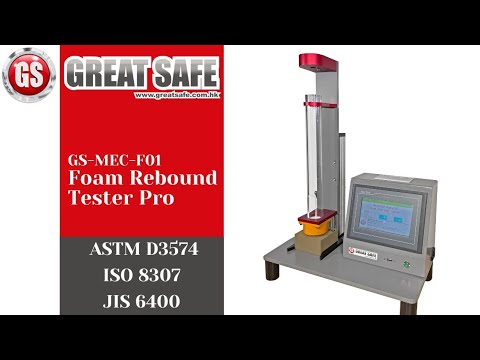 ASTM D3574 Foam Rebound Tester Pro