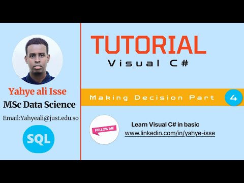 Starting out with Visual C# Making Decision (Part_4)