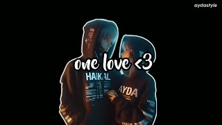 Ayda Style ˚ Lirikmaker One Love ᥫ᭡