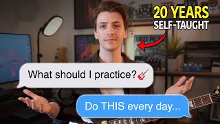 What I Practice Every Day As A 20-Year Self-Taught Guitarist - Best Guitar Practice Routine 2024