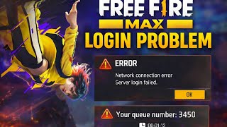 Free Fire MAX Login Problem😱 |Busy & Network Error Fix 2026