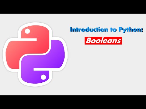 Python Class Day 1: Booleans