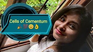 CELLS OF CEMENTUM PART 9 #CEMENTOBLAST #CEMENTOCYTES #CEMENTOCLASTS #FIBROBLASTS #DENTALLECTURES