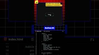 😲 Click Karo, Magic Dekho! Liquid Mercury Button Using HTML CSS JavaScript | DevZiaul #shorts