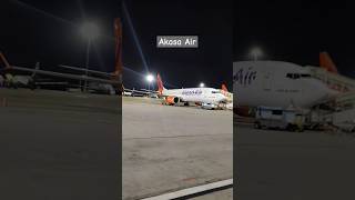 Akasa Air..#shortvideo #airplane #explore #airport #foryou #youtube #travel