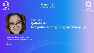Integration testing using SpecFlow plugin