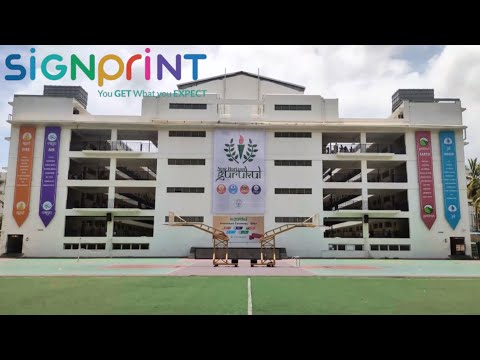 Signprintindia proudly presents our latest project for New Horizon Gurukul! #signprintindia