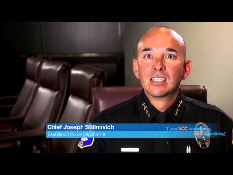Seal Beach Police Chief PSA