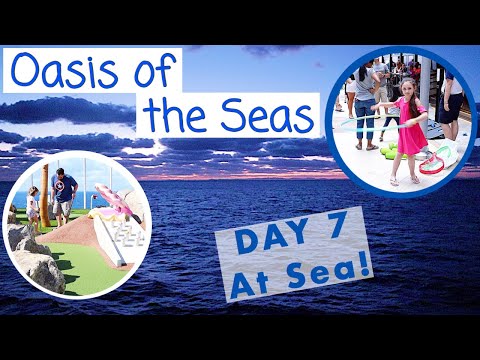 ROYAL CARIBBEAN - OASIS OF THE SEAS!  Cruise Vlog: Day 7 - At Sea | February 2020