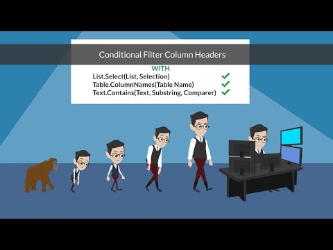 Power Query (Excel) + M Code | Filter Column Headers Conditionally & Dynamically + Unpivot