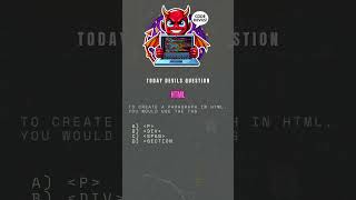 DEVILS QUESTION #coding #nft #html #art #htmlandcss #learncode #programming #gaming #webdev #creepy