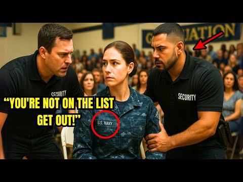 Two Guards Tried to Humiliate a Nurse at Her Son’s Graduation – Then the SEAL Silenced the Room