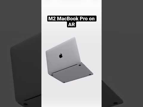 M2 MacBook Pro on AR | #shorts