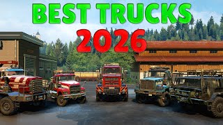 Best Trucks To Use In SnowRunner In 2026